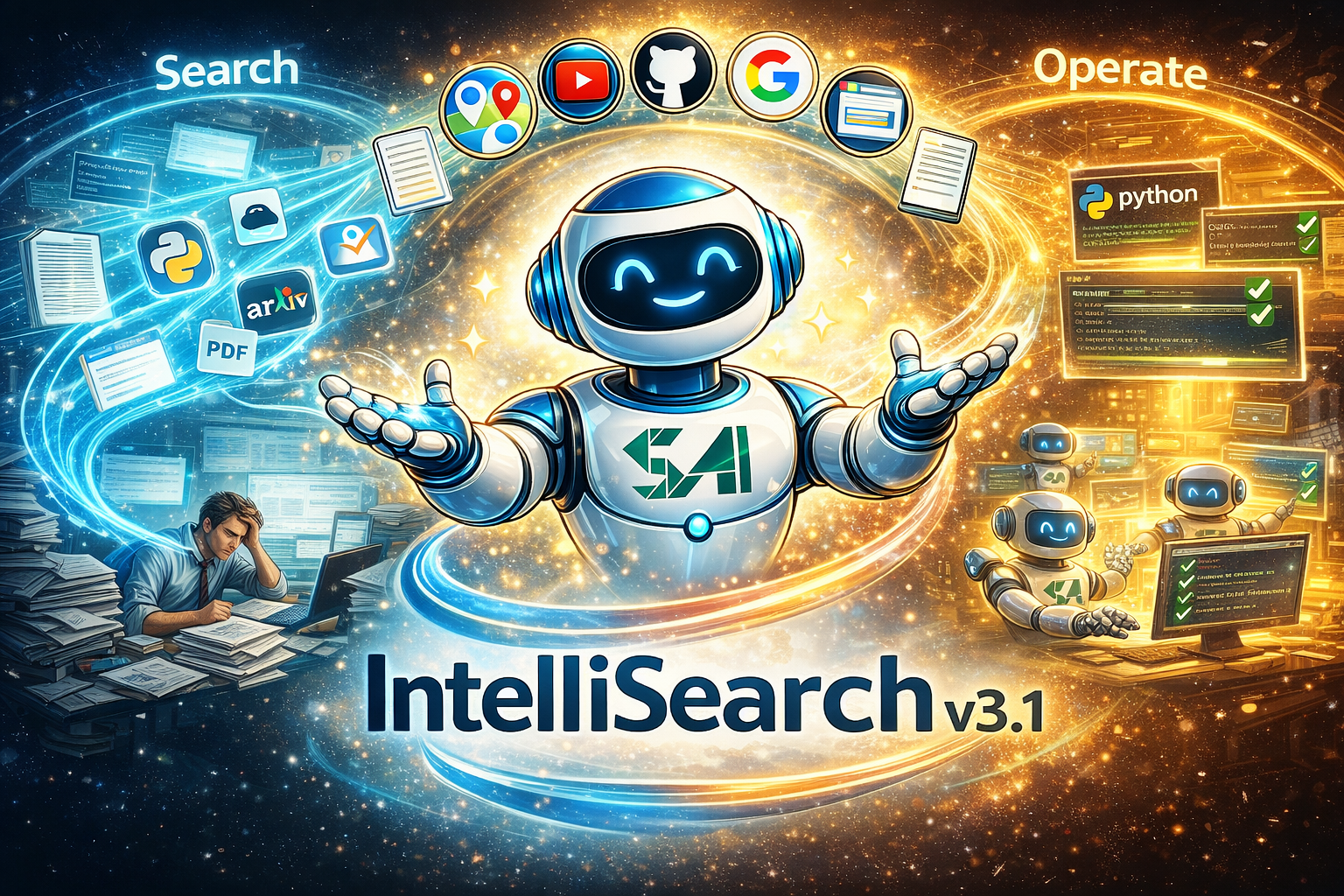 IntelliSearch v3.1 Interface